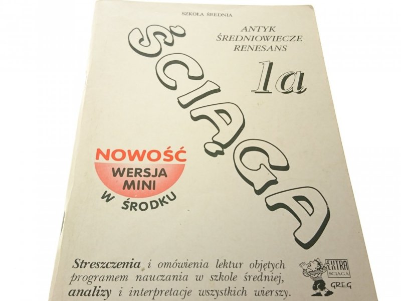ŚCIĄGA 1A ANTYK ŚREDNIOWIECZE RENESANS. BEZ WERSJI