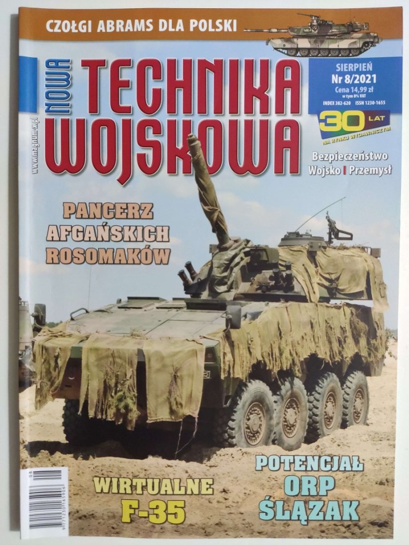 NOWA TECHNIKA WOJSKOWA NR 8/2021