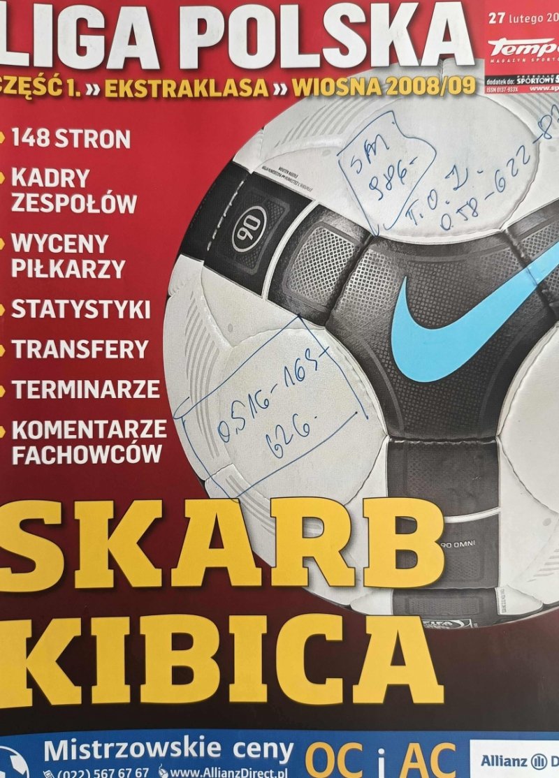 SKARB KIBICA LIGA POLSKA 2009