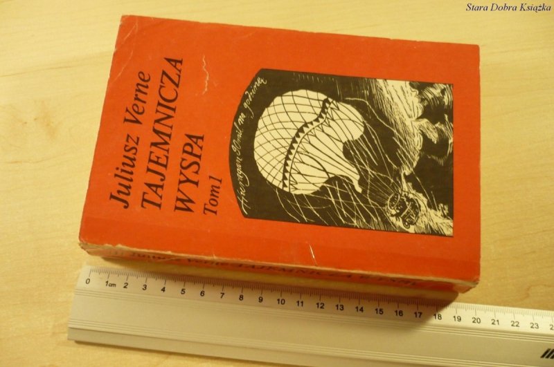 TAJEMNICZA WYSPA TOM 1 - Juliusz Verne (XIV 1988)