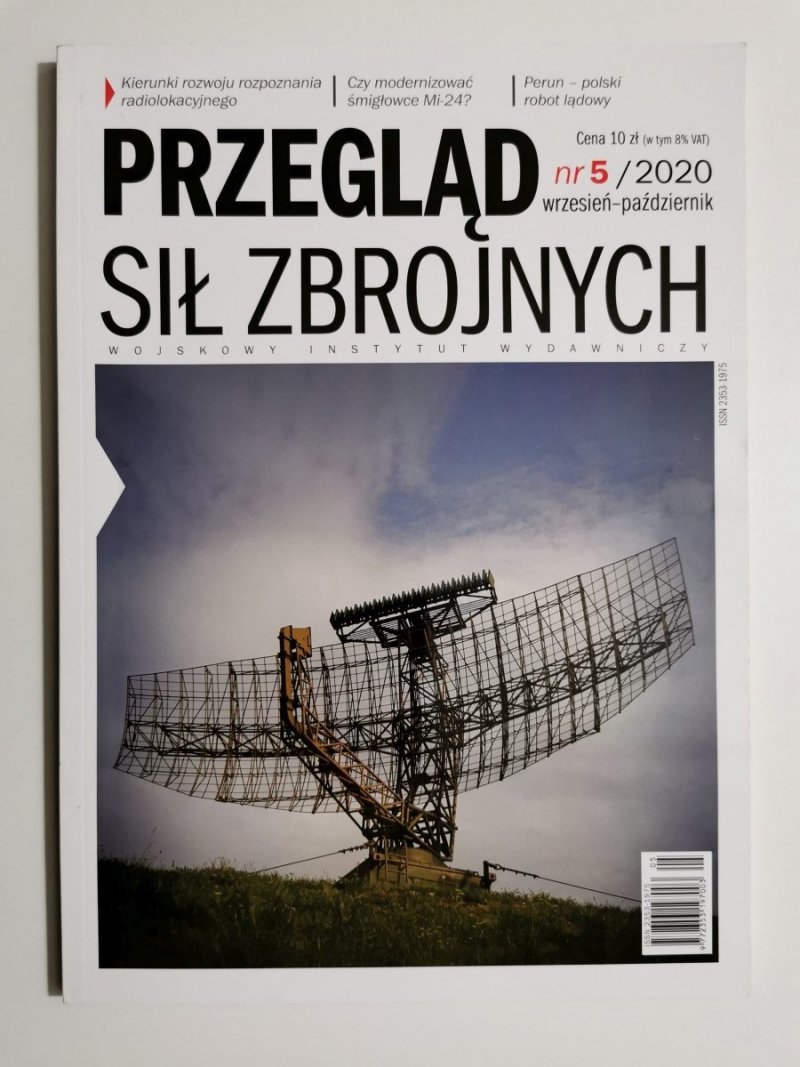 PRZEGLĄD SIŁ ZBROJNYCH NR 5/2020 WRZESIEŃ-PAŹDZIERNIK 