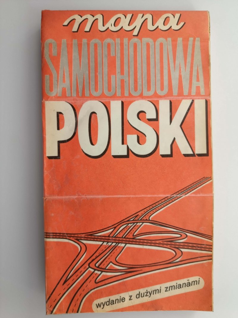 MAPA SAMOCHODOWA POLSKI