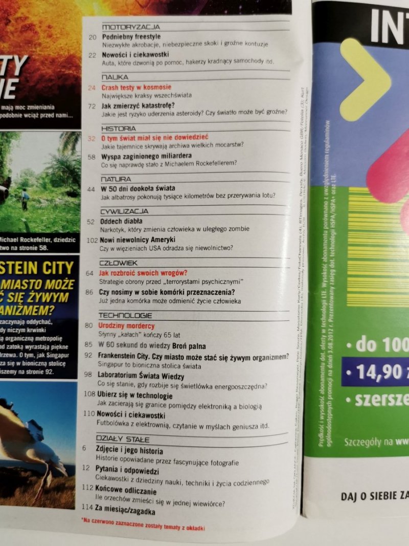 ŚWIAT WIEDZY 9/2012 O TYM ŚWIAT MIAŁ SIĘ NIE DOWIEDZIEĆ 