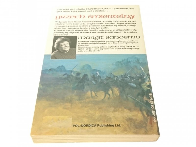 SAGA O LUDZIACH LODU TOM 5 GRZECH ŚMIERTELNY