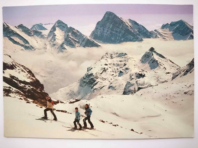 ALAGNA VALSESIA. LUNGO LA PISTA BALMA