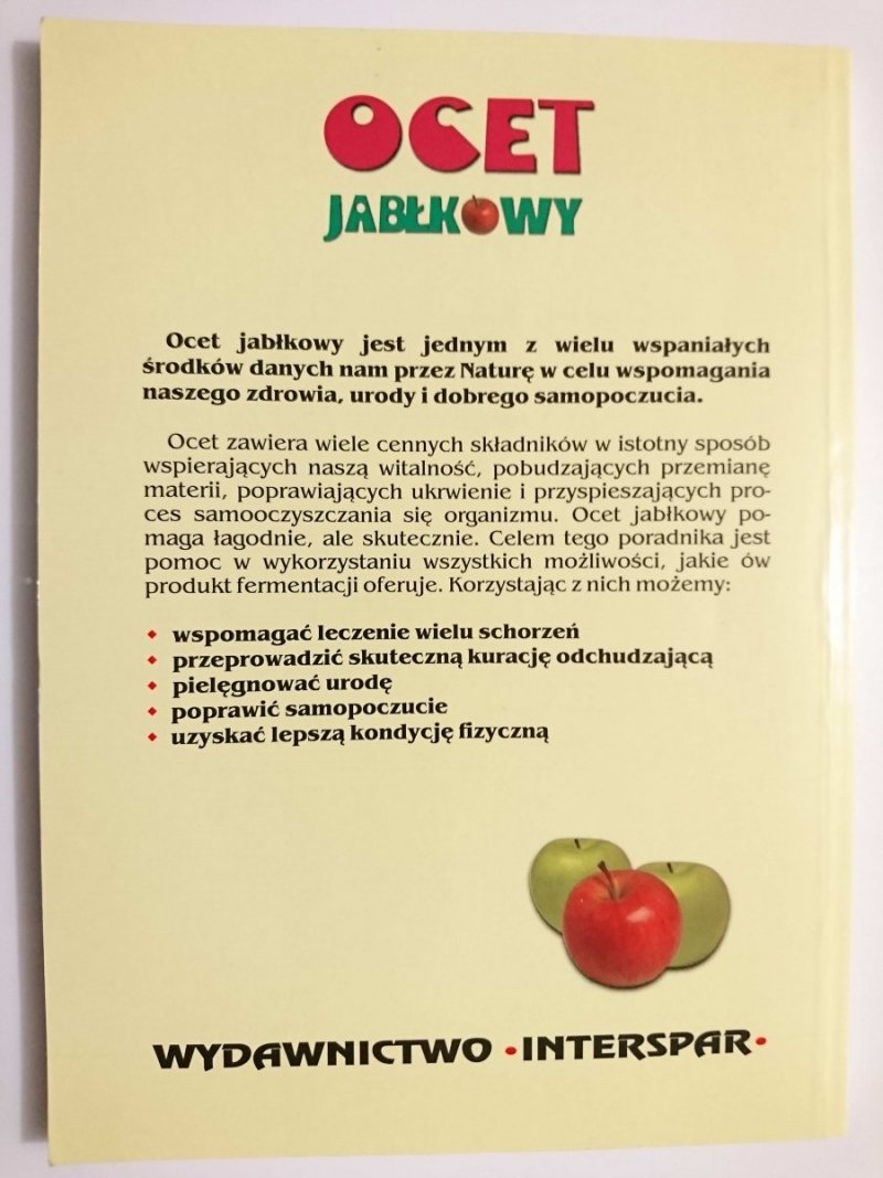OCET JABŁKOWY - Heike van Braak 1998