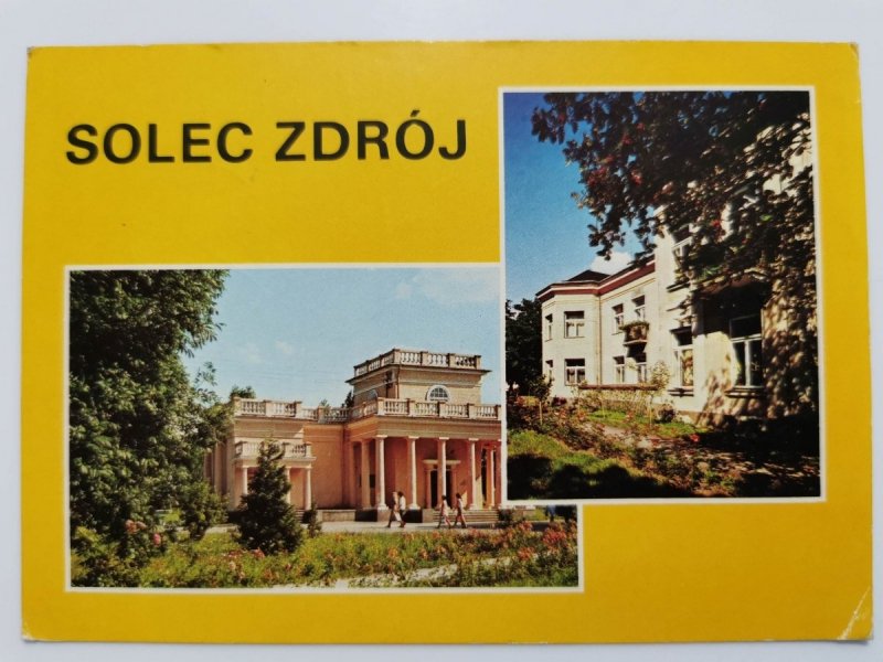 SOLEC ZDRÓJ. PIJALNIA WÓD MINERALNYCH WILLA PRUS – SANATORIUM FOT. KRASSOWSKI