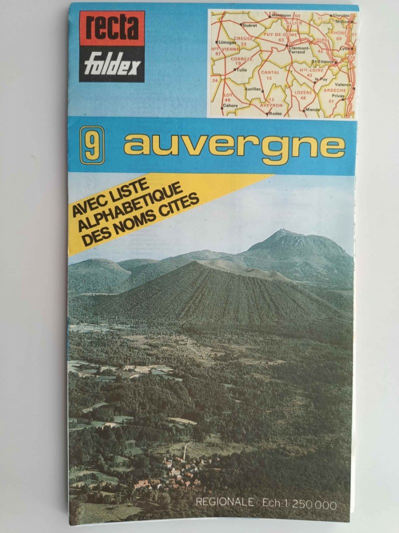 AUVERNE 9 1:250 000