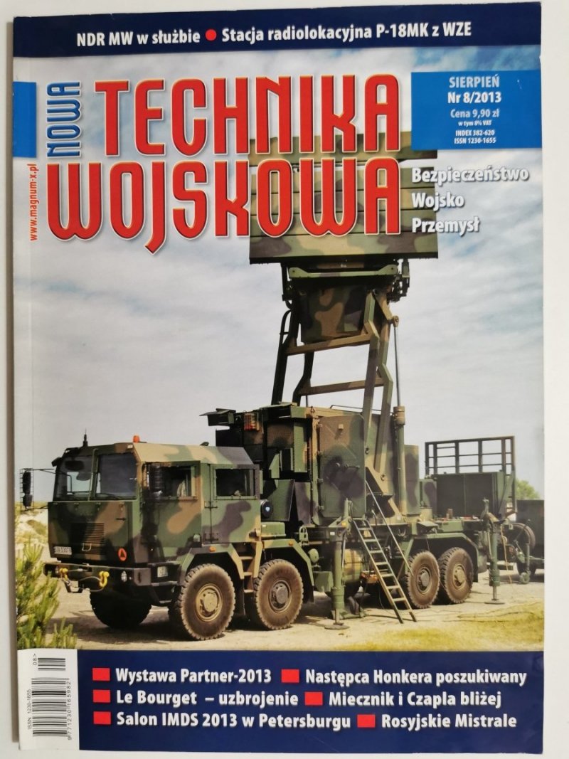 NOWA TECHNIKA WOJSKOWA NR 8/2013