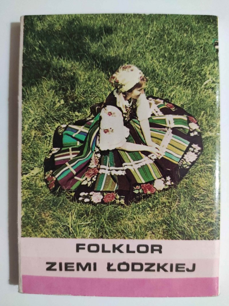 HARMONIKA 12 POCZTÓWEK. FOLKLOR ZIEMI ŁÓDZKIEJ