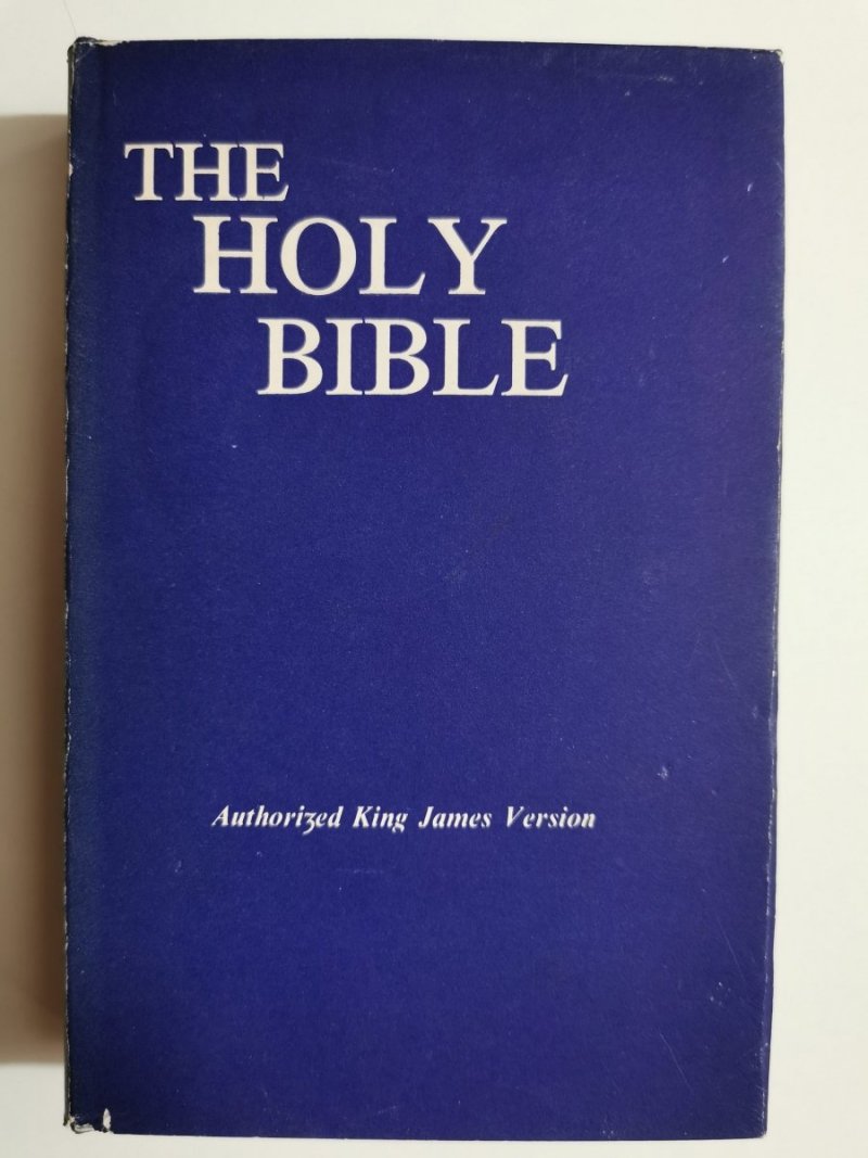THE HOLY BIBLE CONTAINING THE OLD AND NEW TESTAMENT King James Version