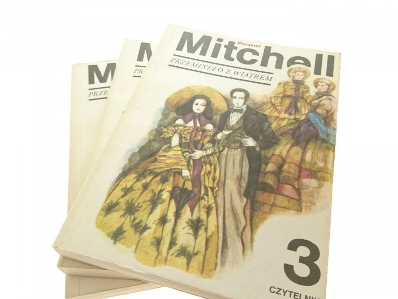 PRZEMINĘŁO Z WIATREM TOMY OD 1 DO 3 Mitchell 1988