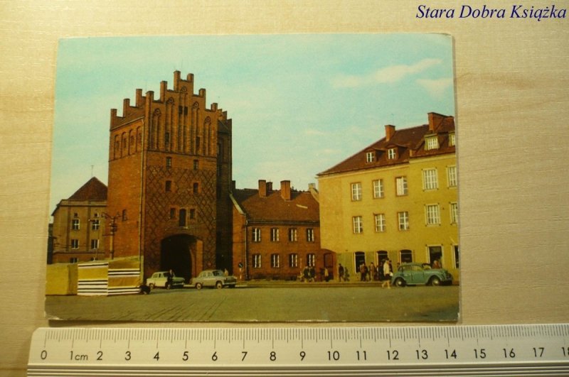 OLSZTYN. WYSOKA BRAMA Z XIV w. FOT. K. JABŁOŃSKI