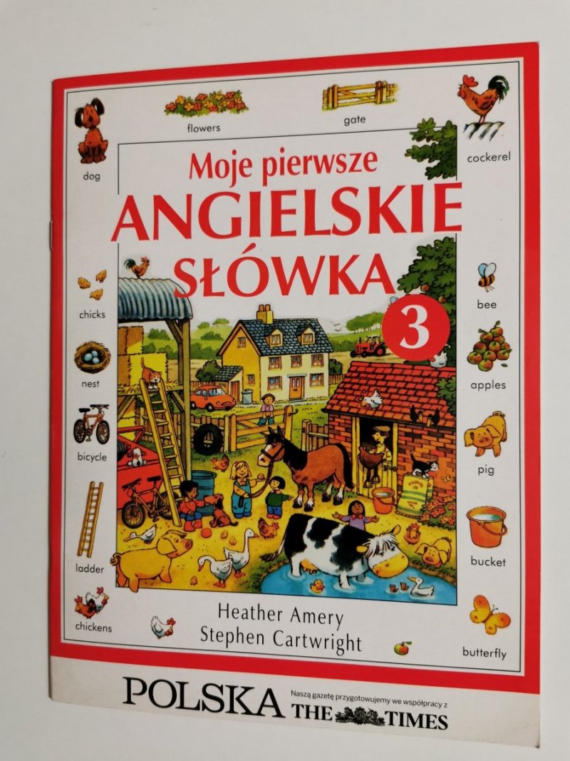 MOJE PIERWSZE ANGIELSKIE SŁÓWKA CZĘŚĆ 3 - Heather Amery 1997