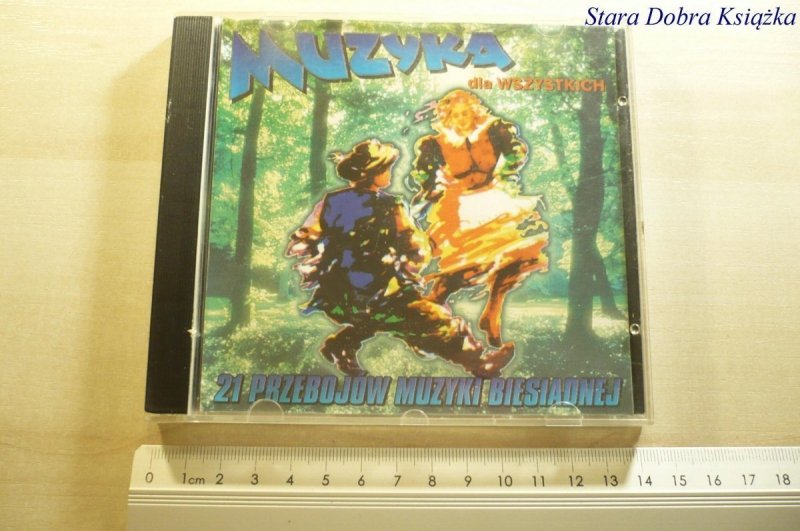 21 PRZEBOJÓW MUZYKI BIESIADNEJ PŁYTA CD