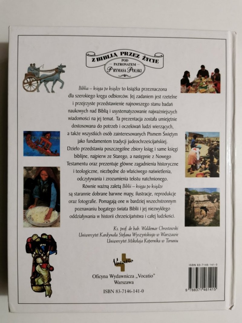 BIBLIA KSIĘGA PO KSIĘDZE - John Bowker