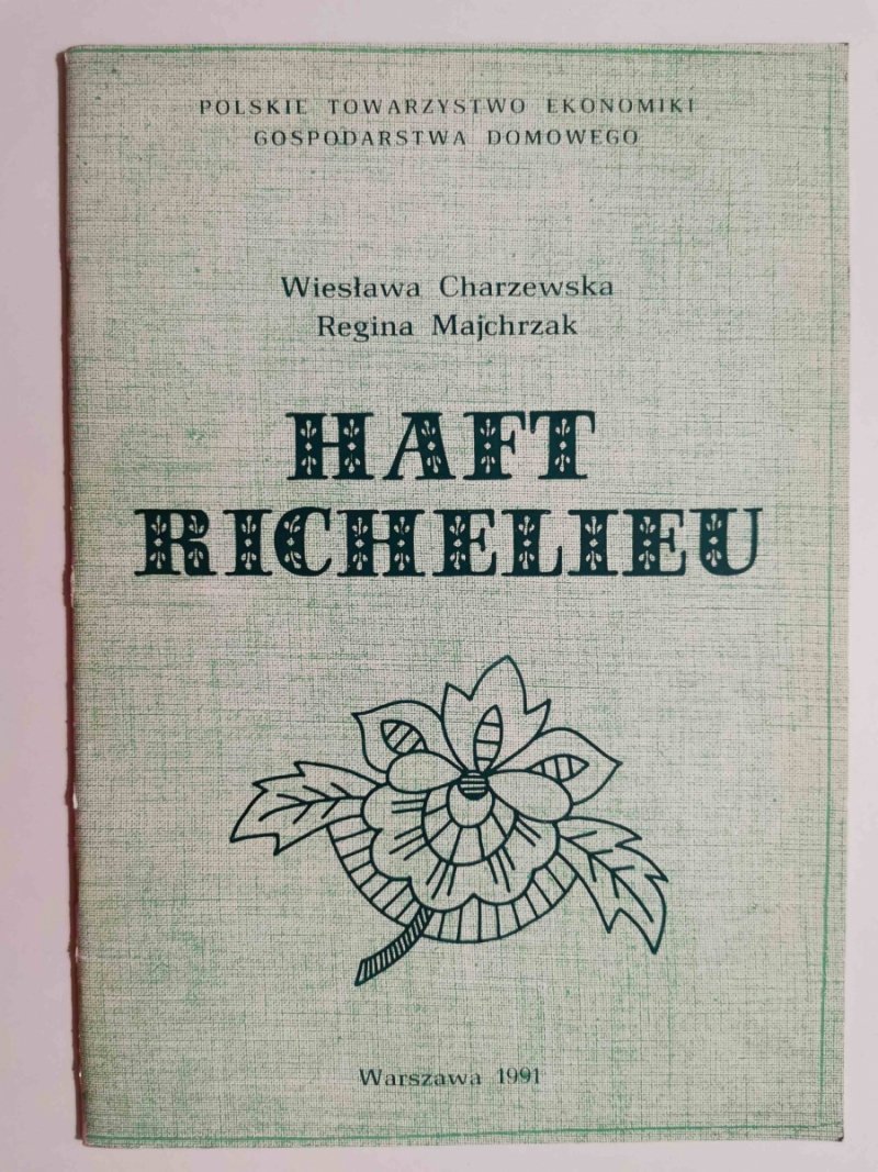 HAFT RICHELIEU - Wiesława Charzewska