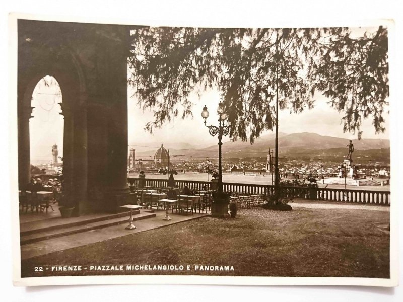 FIRENZE. PIAZZALE MICHELANGIOLO E. PANORAMA