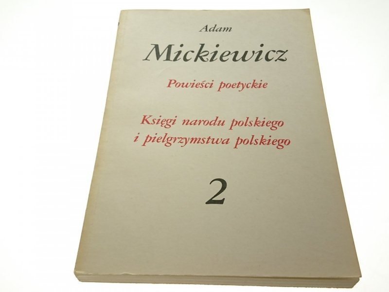 POWIEŚCI POETYCKIE 2 - Adam Mickiewicz (1983)