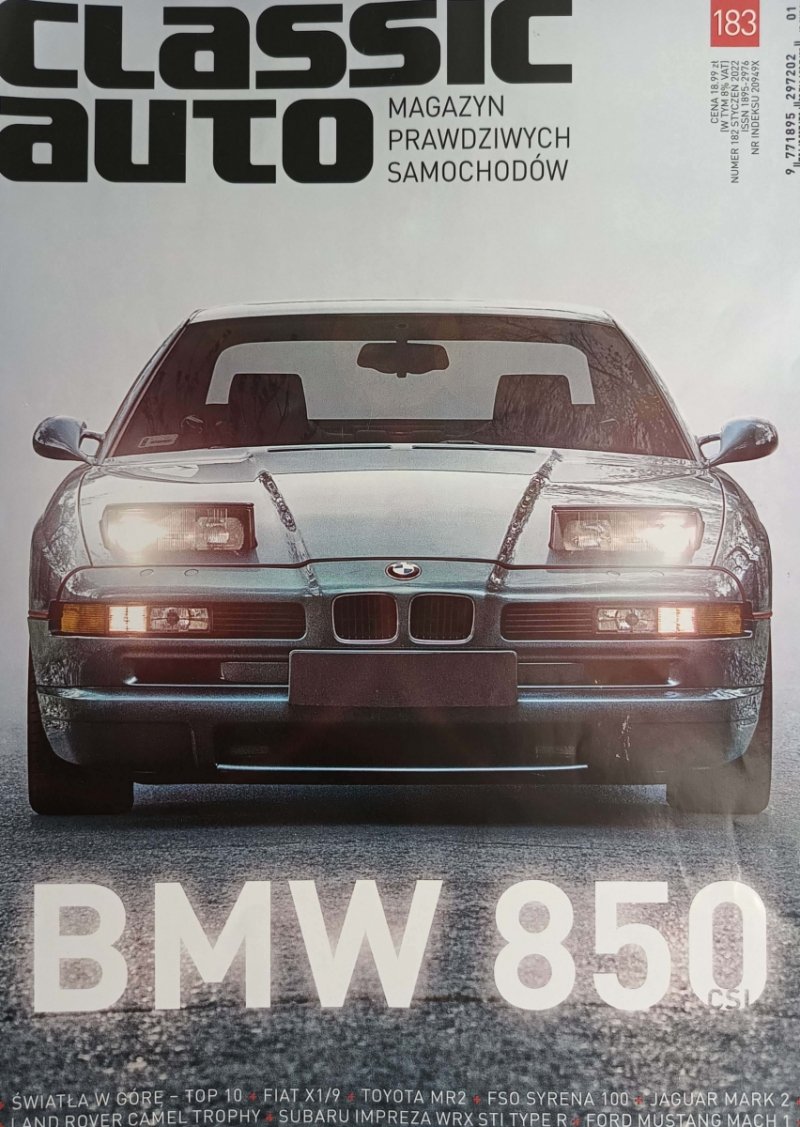 CLASSIC AUTO NR 183 1/2022