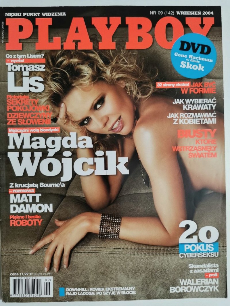 PLAYBOY NR 09 (142) WRZESIEŃ 2004 MAGDA WÓJCIK 