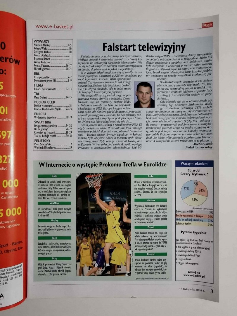 BASKET NEWS NR 39 2004