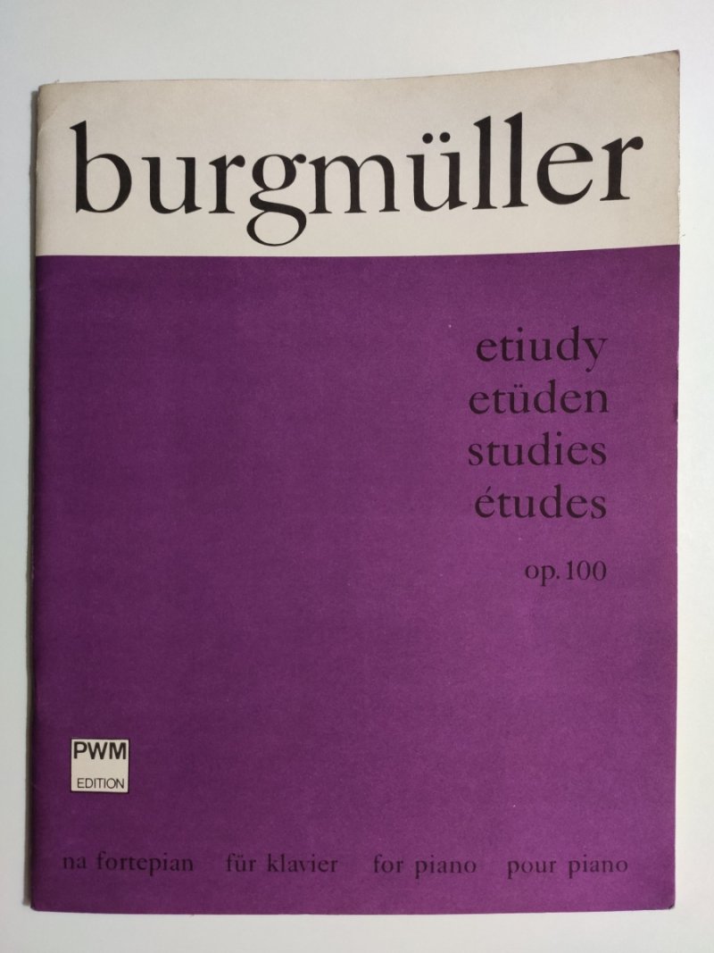 ETIUDY OP. 100 - J. F. Burgmuller