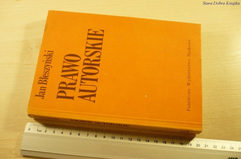 PRAWO AUTORSKIE - Jan Błeszyński (1985)
