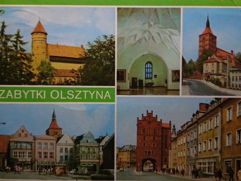ZABYTKI OLSZTYNA. ZAMEK Z XIV w ...FOT ANDRZEJCZYK