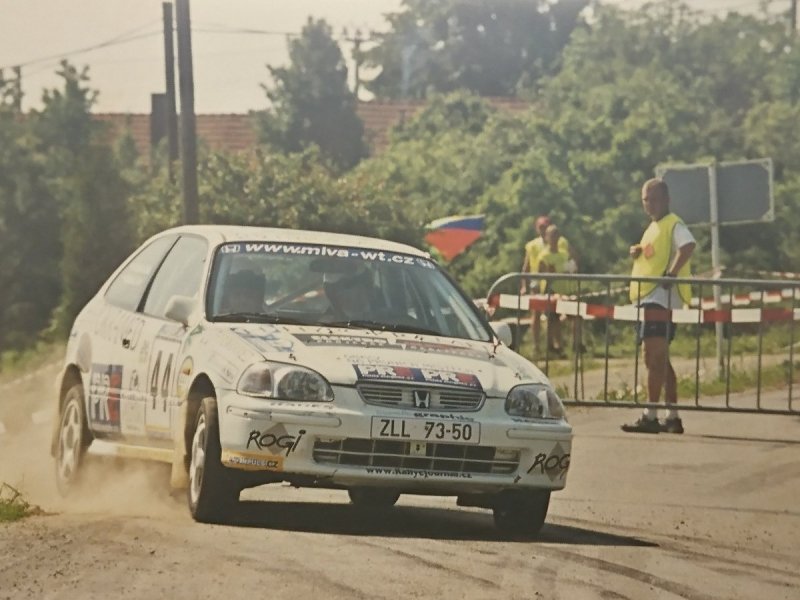 RAJD WRC 2005 ZDJĘCIE NUMER #034 HONDA CIVIC