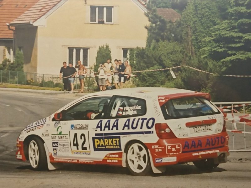 RAJD WRC 2005 ZDJĘCIE NUMER #123 HONDA CIVIC