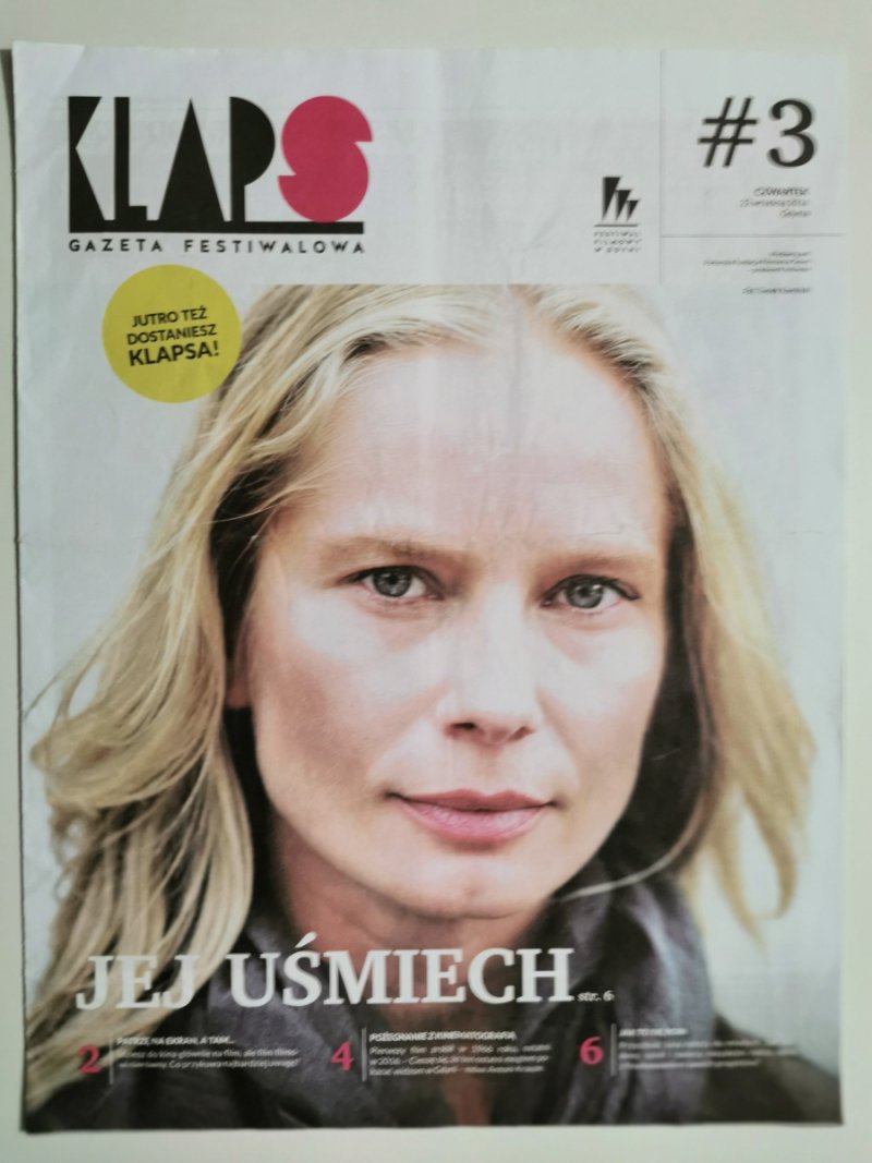 GAZETA FESTIWALOWA KLAPS NR 3/2016
