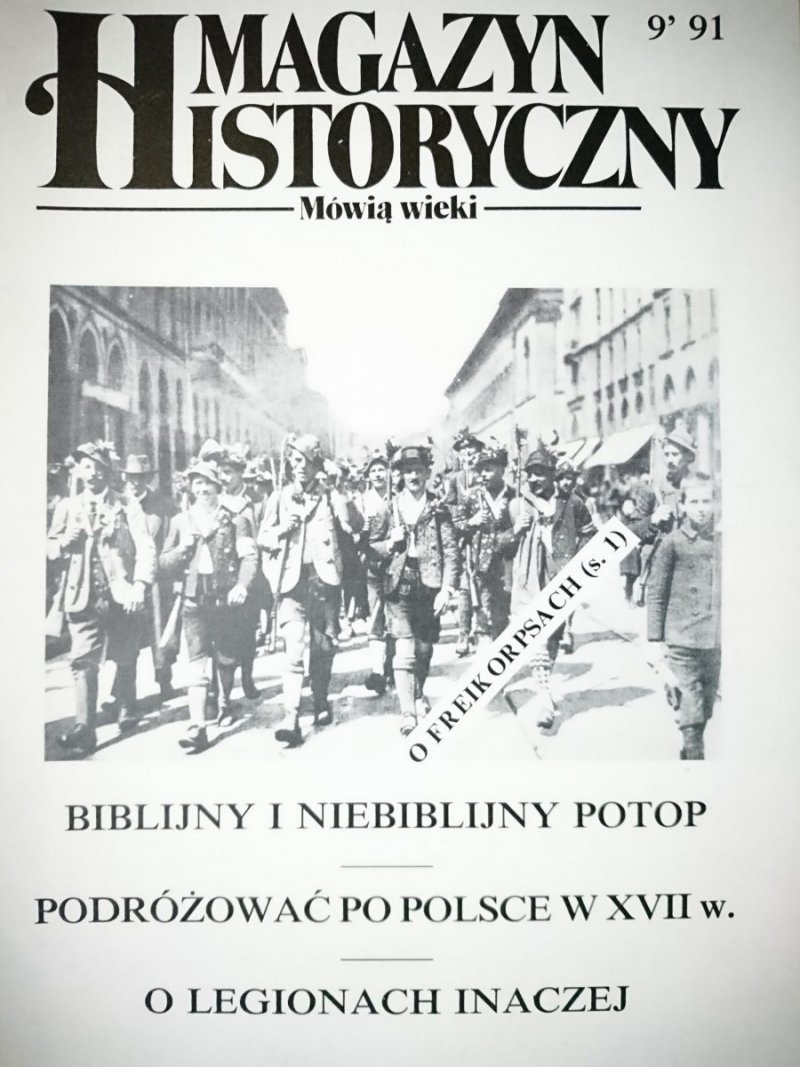 MAGAZYN HISTORYCZNY MÓWIĄ WIEKI NR 9'91