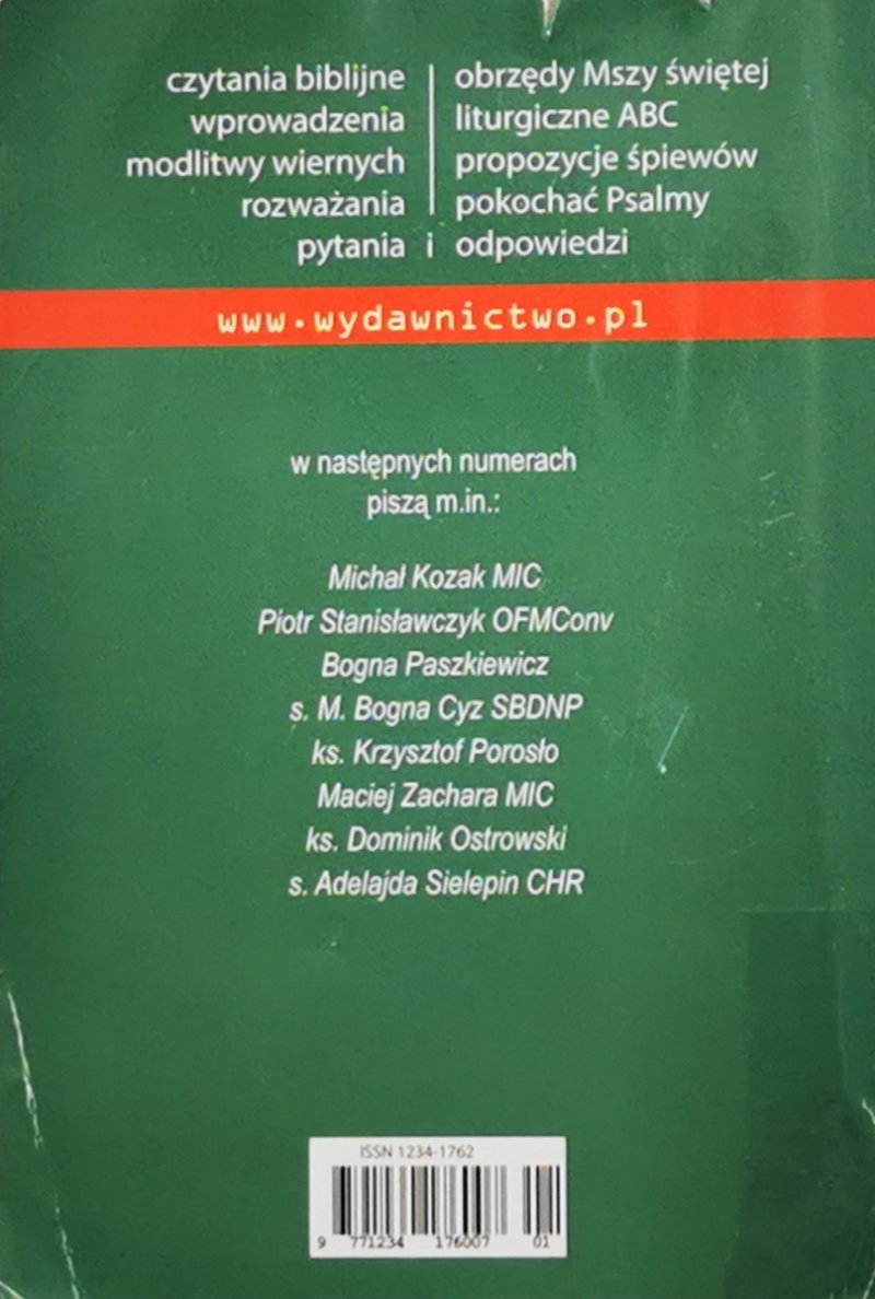 OREMUS. TEKSTY LITURGII MSZY ŚWIĘTEJ STYCZEŃ 2019