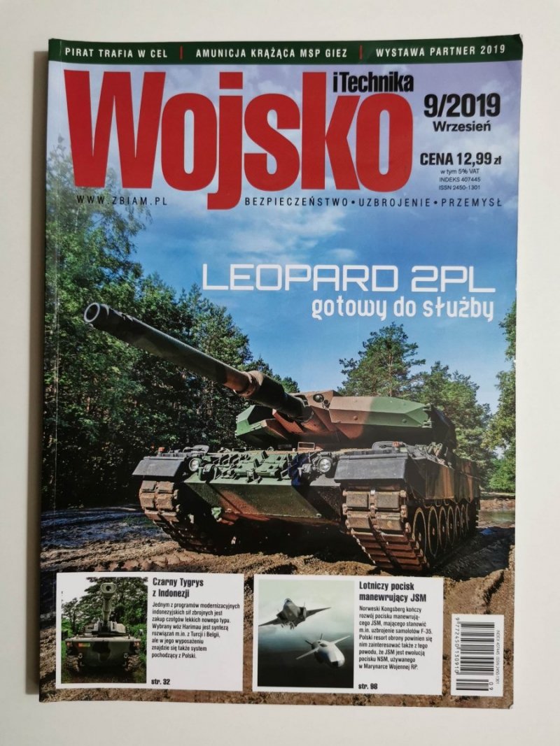 WOJSKO I TECHNIKA NR 9/2019 WRZESIEŃ