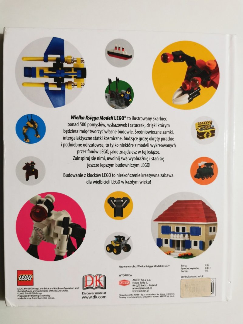 WIELKA KSIĘGA MODELI LEGO