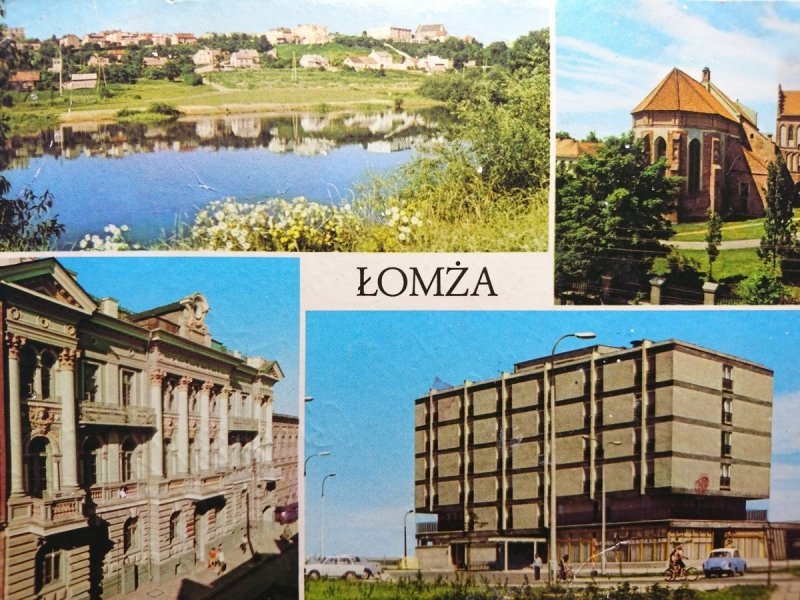 ŁOMŻA. FRAGMENT MIASTA. GOTYCKA... FOT. HATTOWSKI