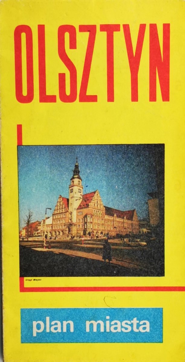 PLAN MIASTA OLSZTYN  