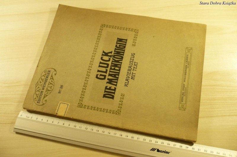 DIE MAIENKONIGIN. KLAVIERAUSZUG MIT TEXT - Gluck