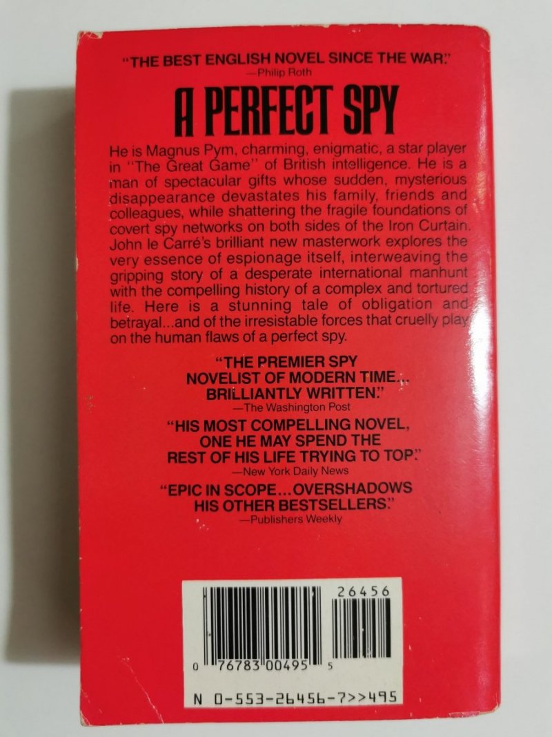 A PERFECT SPY - Le Carre 1987