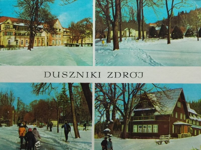DUSZNIKI ZDRÓJ. SANATORIUM I. PARK FOT. KRASSOWSKI