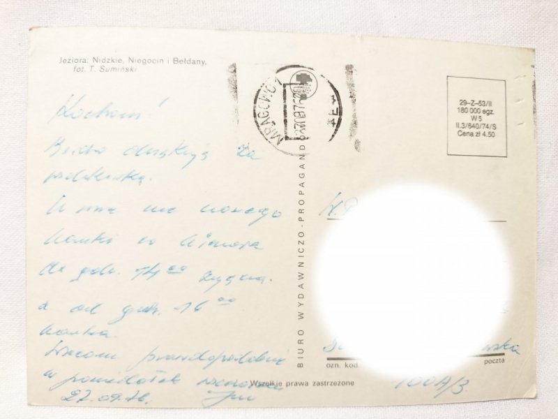 JEZIORA NIDZKIE, NIEGOCIN I BEŁDANY FOT. T. SUMIŃSKI
