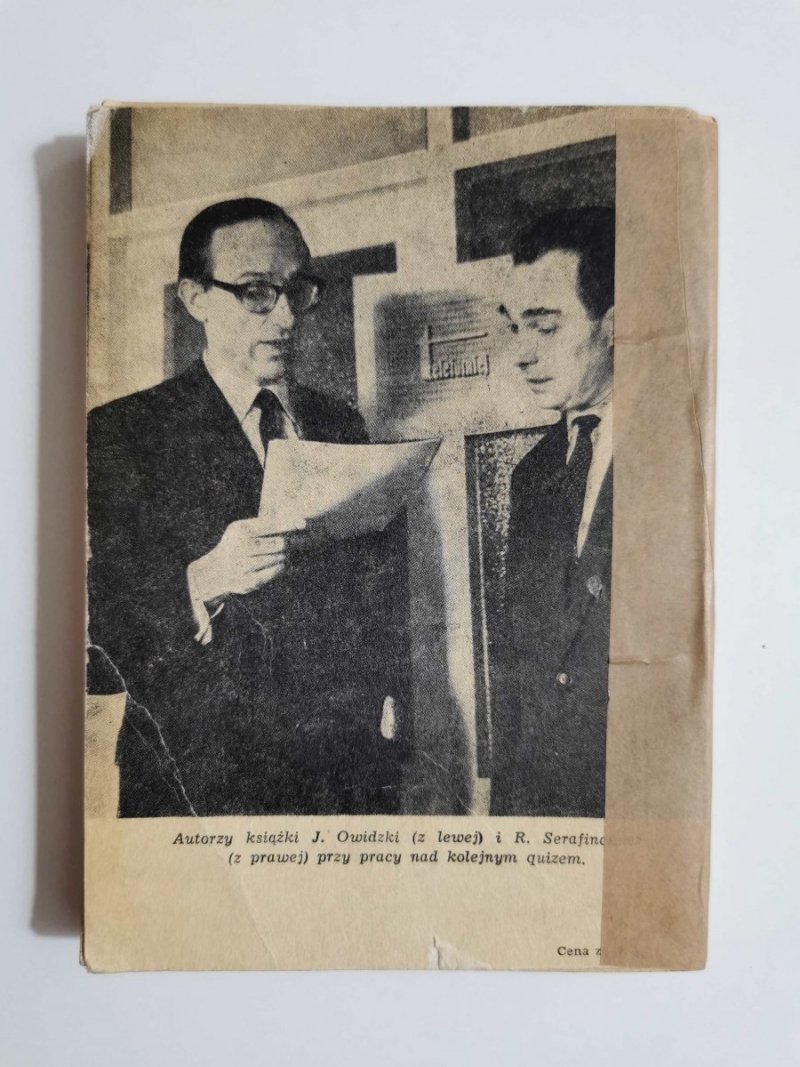 GRY, ZABAWY, QUIZY - Juliusz Owidzki 1965