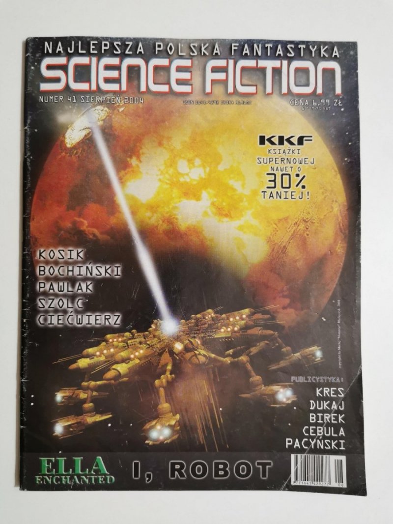 SCIENCE FICTION NR 41 SIERPIEŃ 2004