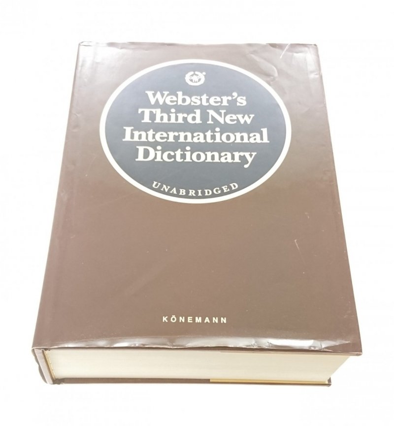 WEBSTER'S THIRD NEW INTERNATIONAL DICTIONARY [MAX]