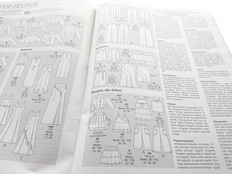 BURDA NR 6/2006 W PROMIENIACH SŁOŃCA. LEKKIE