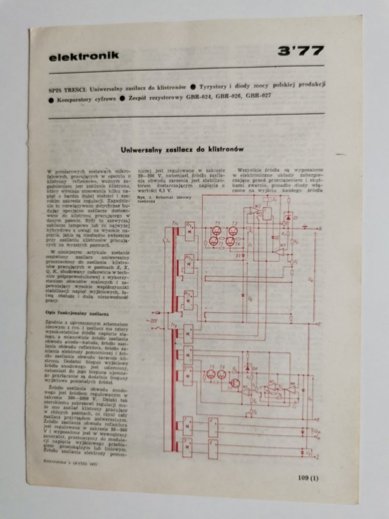 ELEKTRONIK NR 3'77