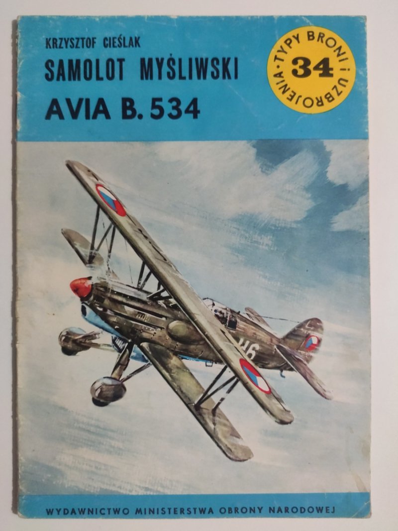 SAMOLOT MYŚLIWSKI AVIA B. 534 - Krzysztof Cieślak