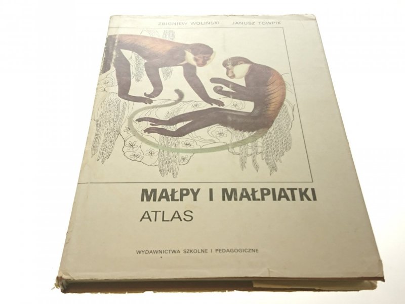 MAŁPY I MAŁPIATKI. ATLAS - Zbigniew Woliński 1990