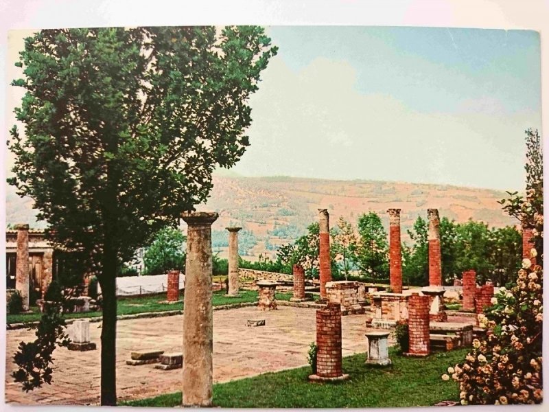 VELLEJA ROMANA. LUGAGNANO VAL D'ARDA (PC) SCAVI ROMANI IL FORO